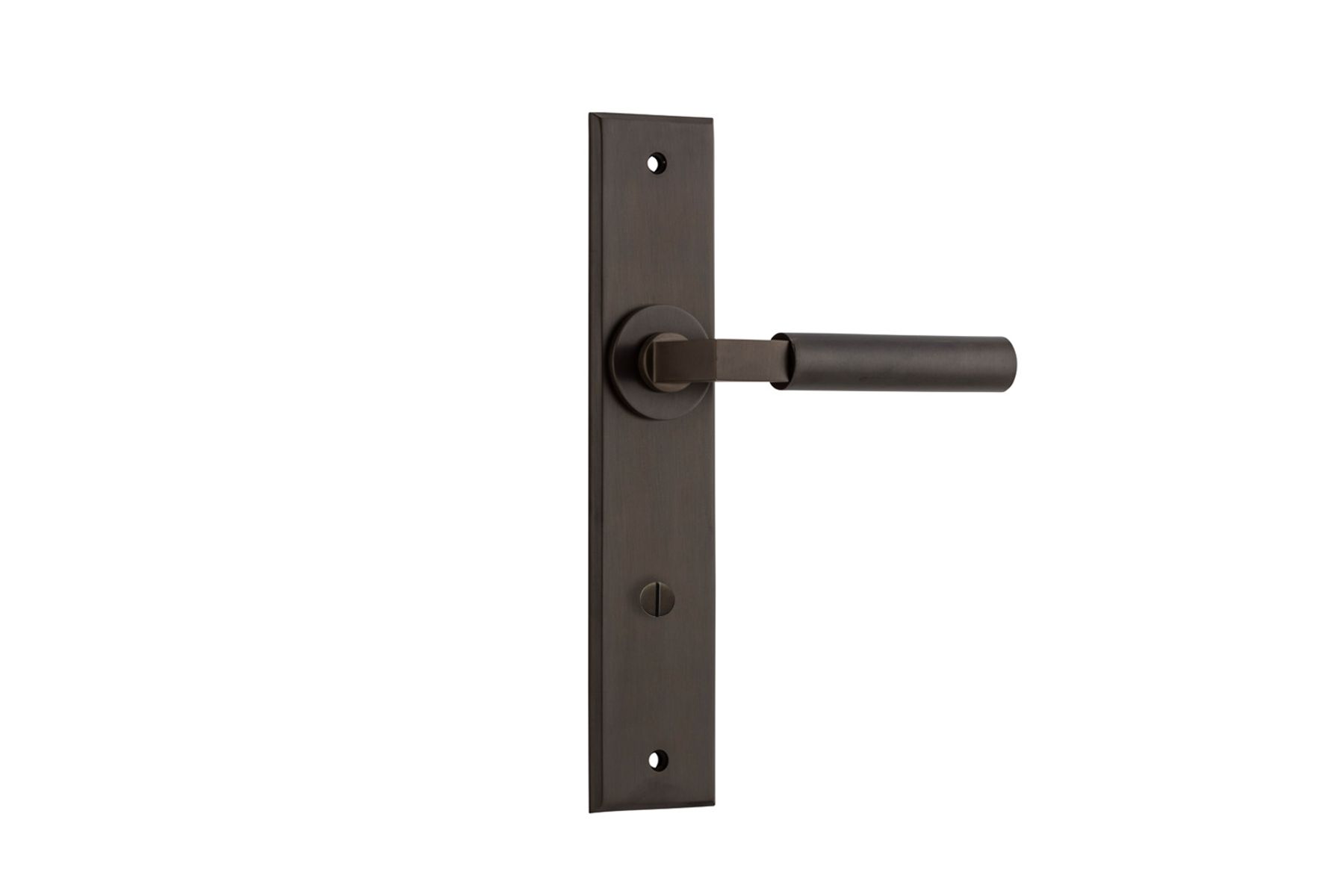 10794 - Berlin Lever - Chamfered Backplate - Signature Brass - Passage