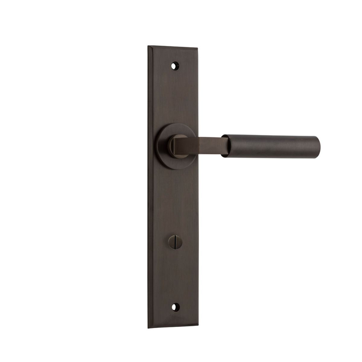 10794 - Berlin Lever - Chamfered Backplate - Signature Brass - Passage