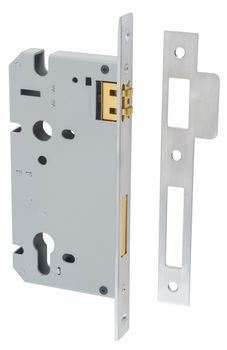 85mm Euro Roller Mortice Lock - 60mm Backset