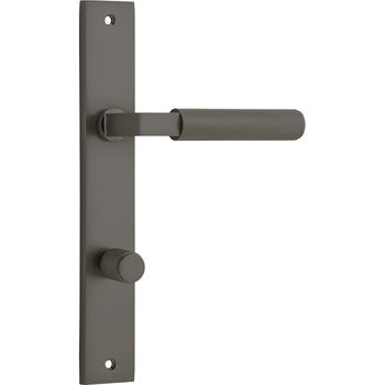 Brunswick Lever - Rectangular Backplate