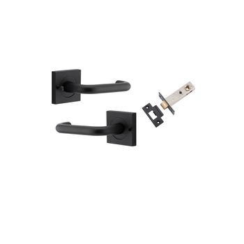 Oslo Lever - Square Rose (Inbuilt Privacy)
