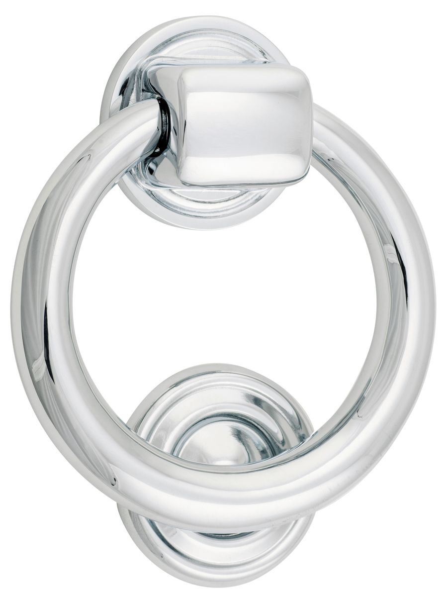 9324 - Ring Door Knocker - Polished Chrome