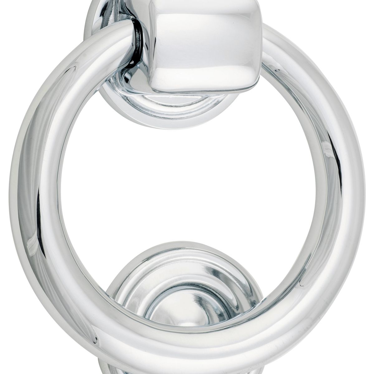 9324 - Ring Door Knocker - Polished Chrome