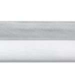 22143B - Brunswick Cabinet Pull with Backplate  - CTC450mm - Brushed Chrome