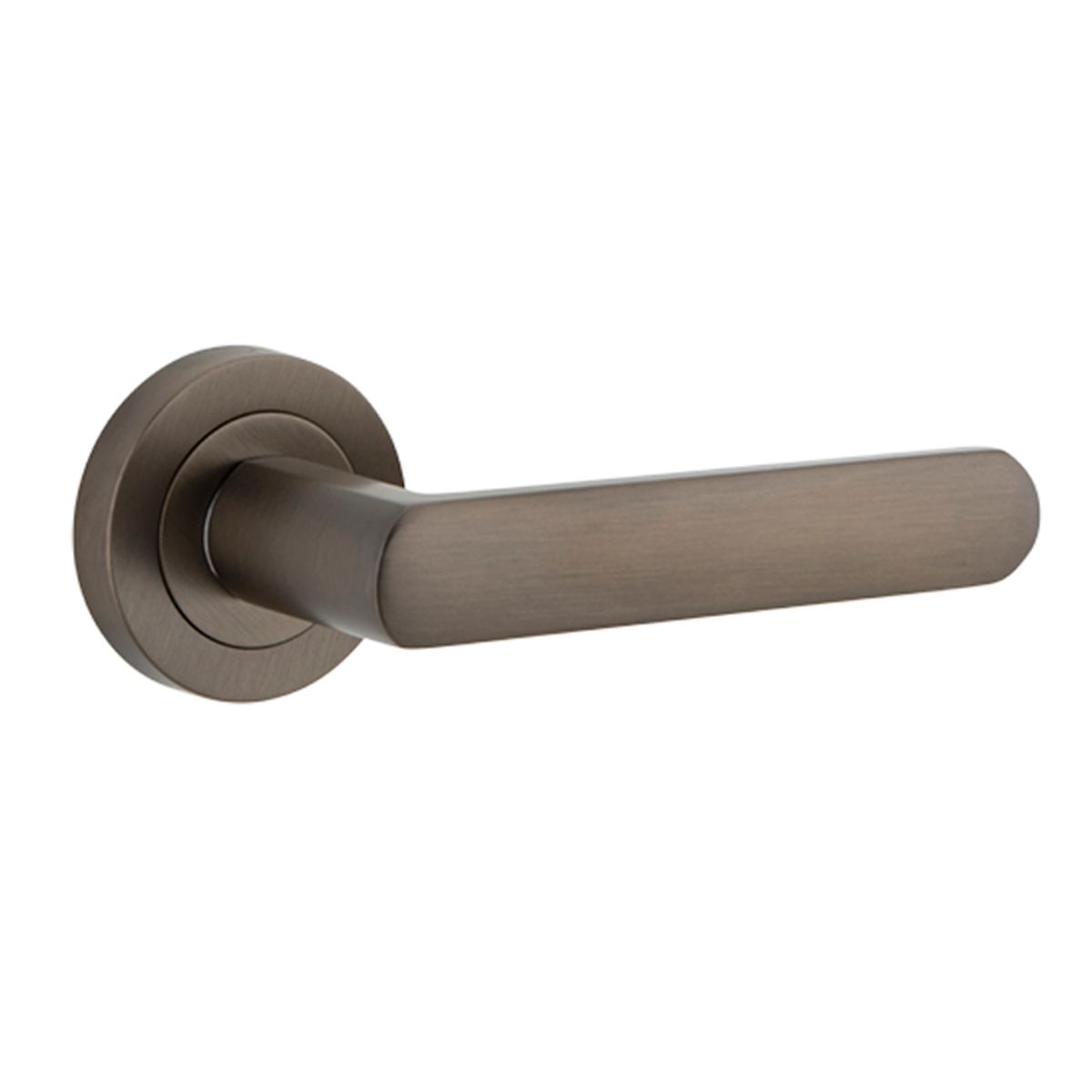 20771 - Osaka Lever - Round Rose - Signature Brass - Passage