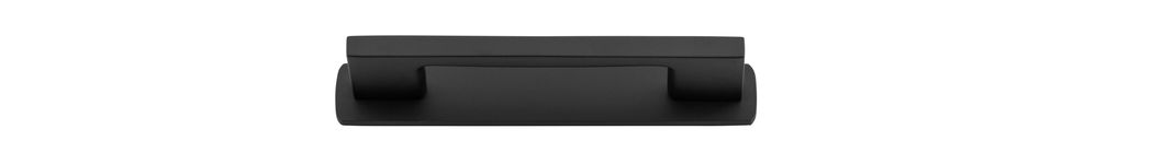 0526B - Cali Cabinet Pull with Backplate - CTC 96mm - Matt Black