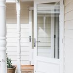 11742 - Verona Lever - Stepped Backplate - Polished Chrome - Passage