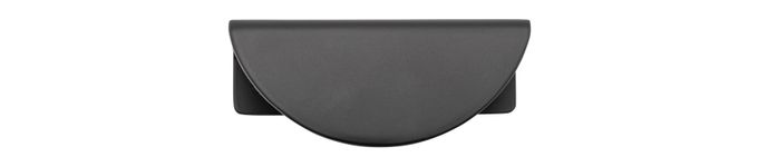 20933 - Osaka Lip Drawer Pull - Matt Black