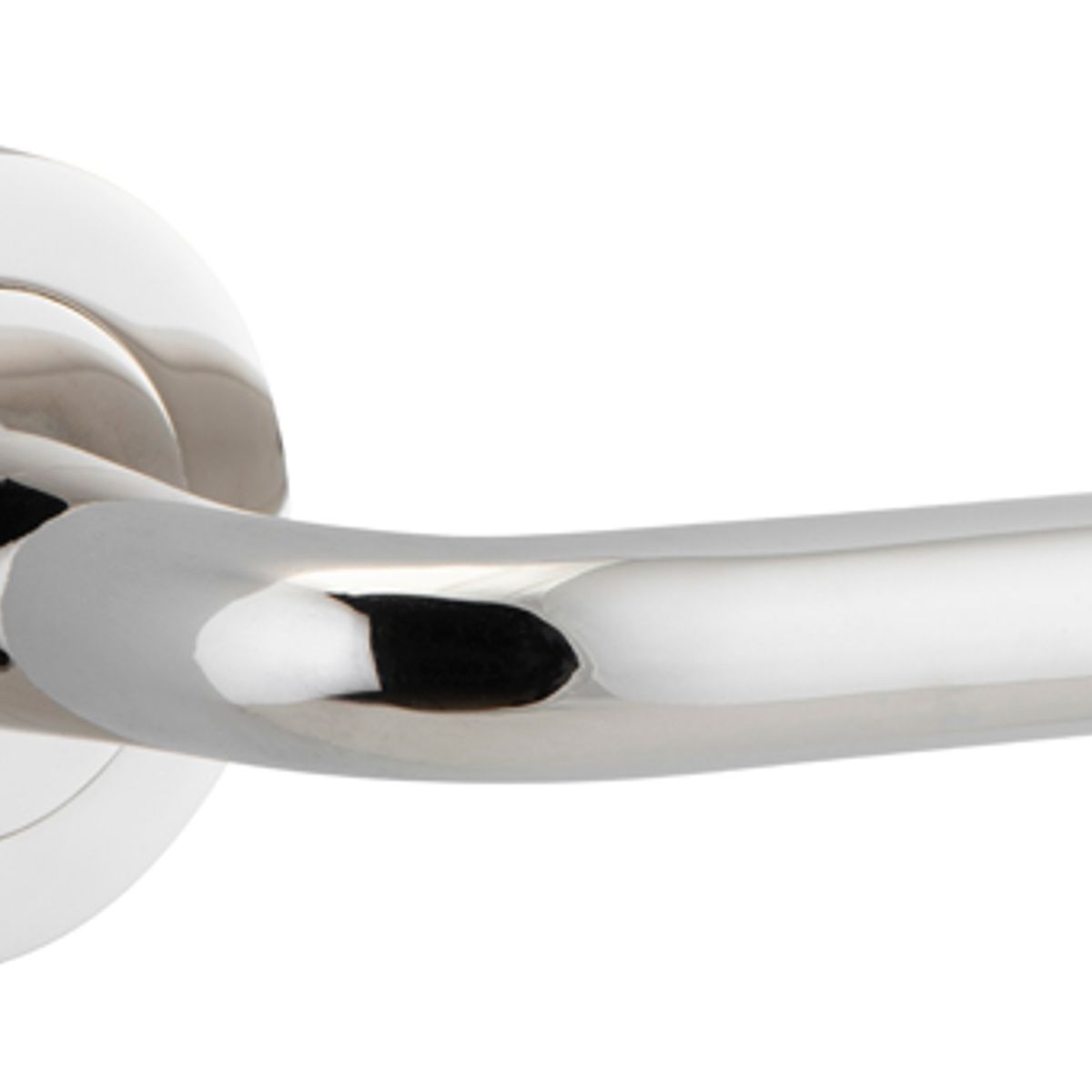 20358 - Oslo Lever - Round Rose - Polished Nickel - Passage