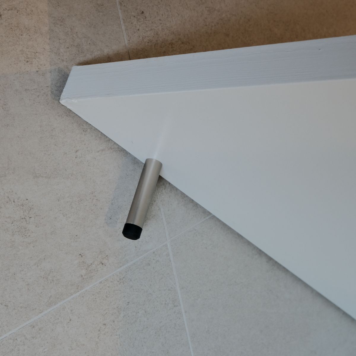20459 - Pencil Door Stop - Satin Nickel