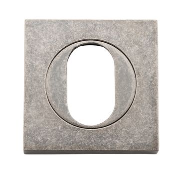 Oval Escutcheon -  Square