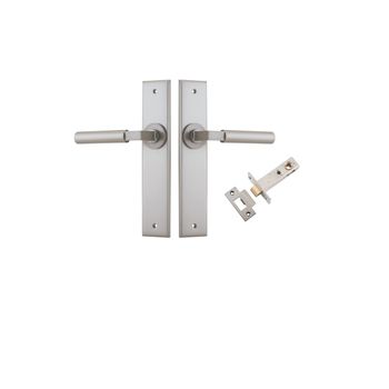 Berlin Lever - Chamfered Backplate Passage Kit