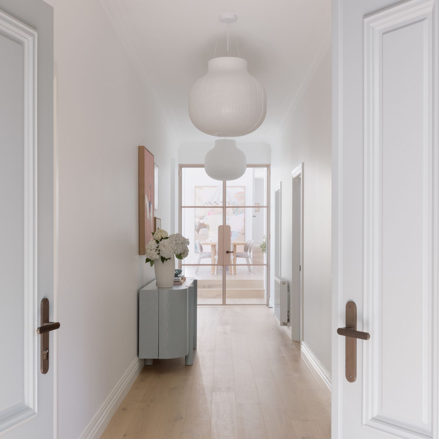 15364KENTR60KT - Osaka Lever - Oval Backplate Entrance Kit with High Security Lock - Brushed Brass - Entrance