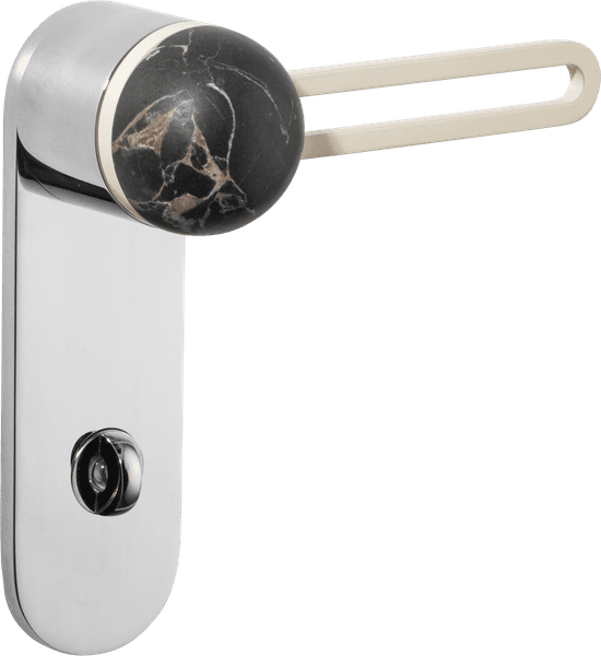 Bone/Polished Chrome