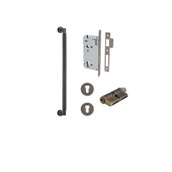Brunswick Pull Handle - 450mm Entrance Kit with Separate High Security Lock