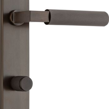 Brunswick Lever - Oval Backplate