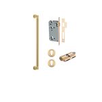 17194KENTR60KK - Berlin Pull Handle - 450mm Entrance Kit with Separate High Security Lock - Brushed Gold PVD - Entrance