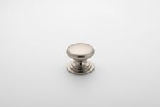 0576 - Sarlat Cupboard Knob - P27xD32mm - Satin Nickel