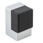 20825 - Square Door Stop - Brushed Chrome