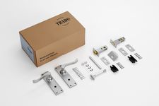 Victorian Lever - Long Backplate Privacy Set