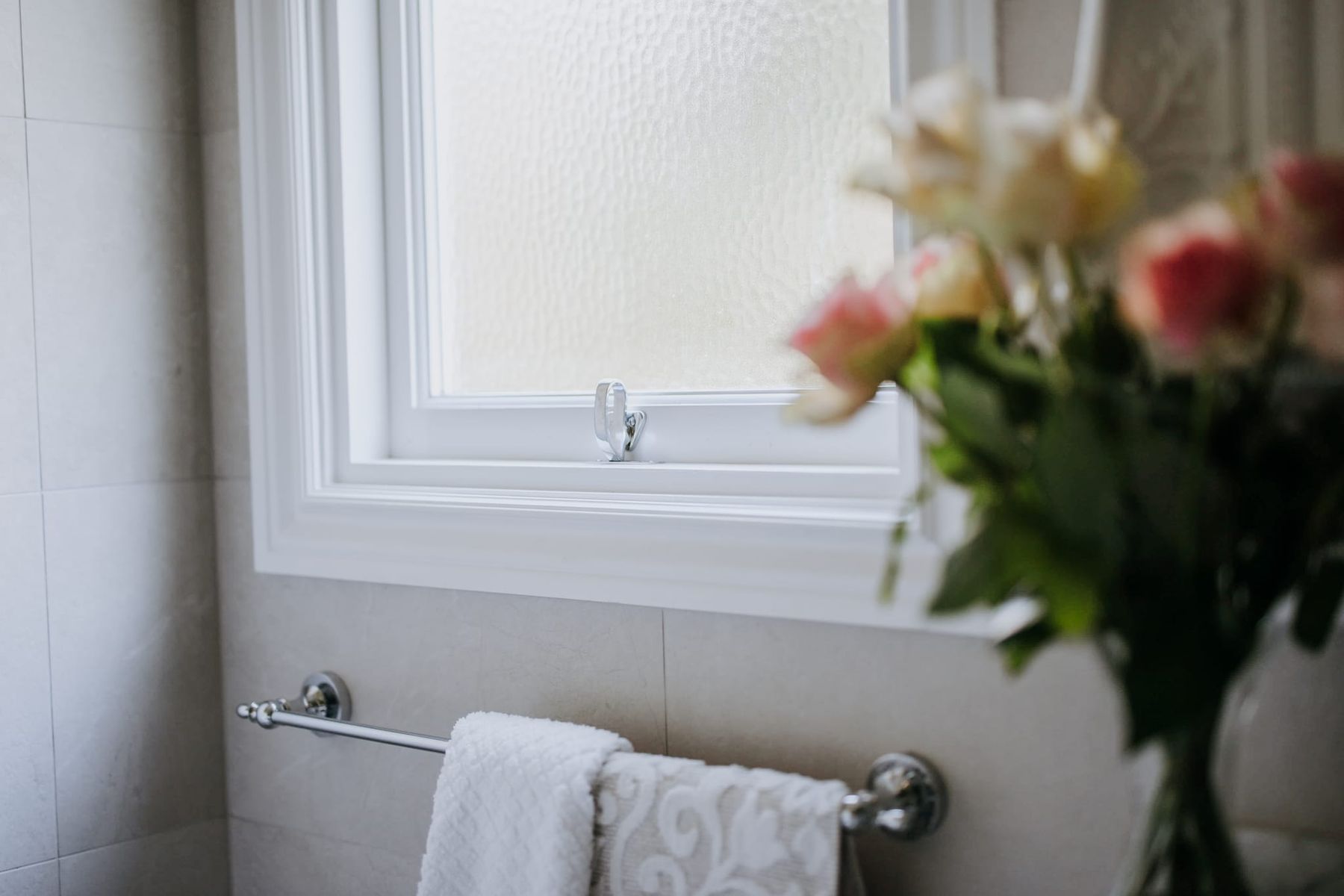 Hopper Window Fastener