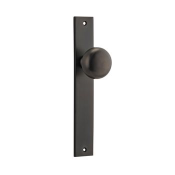 Cambridge Knob - Rectangular Backplate