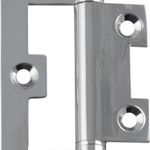 2698 - Hirline Hinge - H89xW35mm - Polished Chrome