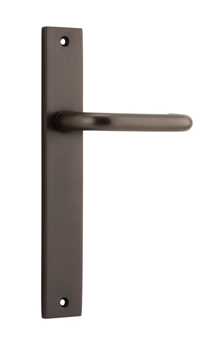 10844 - Oslo Lever - Rectangular Backplate - Signature Brass - Passage