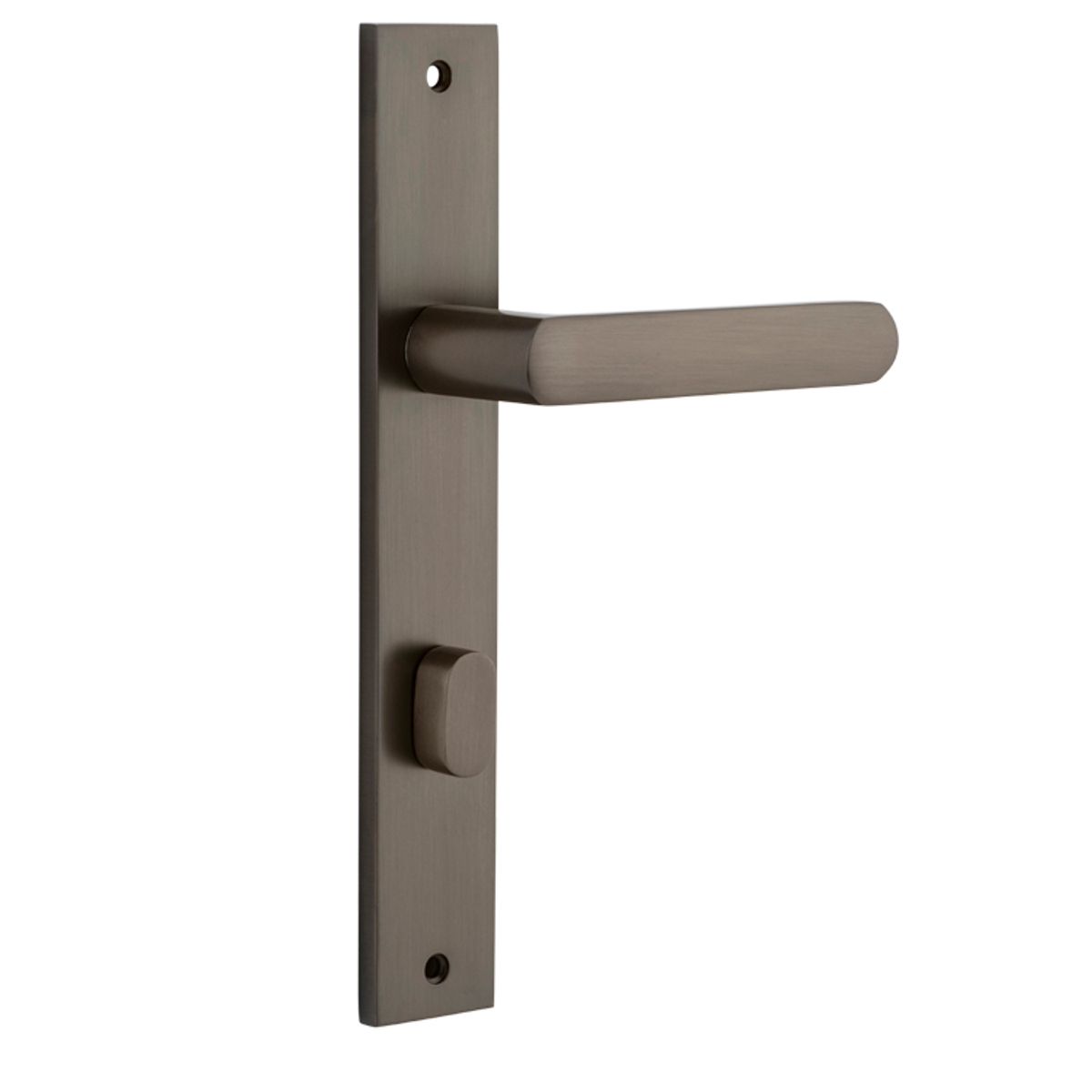 10860P85 - Osaka Lever - Rectangular Backplate - Signature Brass - Privacy