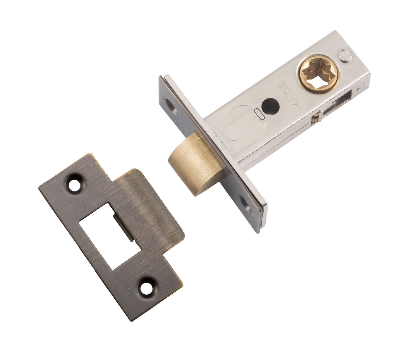 21453 - Split Cam Tube Latch - 45mm Backset - Signature Brass