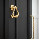 9390 - Sarlat Door Knocker - Polished Brass