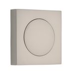 20299 - Blank Rose - Square - Satin Nickel