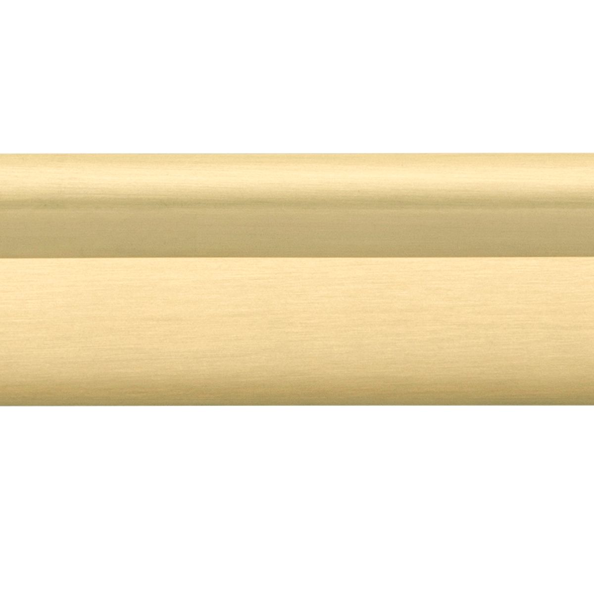 17204B - Baltimore Cabinet Pull with Backplate - CTC450mm - Brushed Gold PVD
