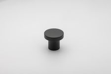 0498 - Osaka Cupboard Knob P28xD32mm - Matt Black
