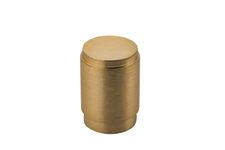 0601 - Berlin Cupboard Knob P28xD20mm - Brushed Brass