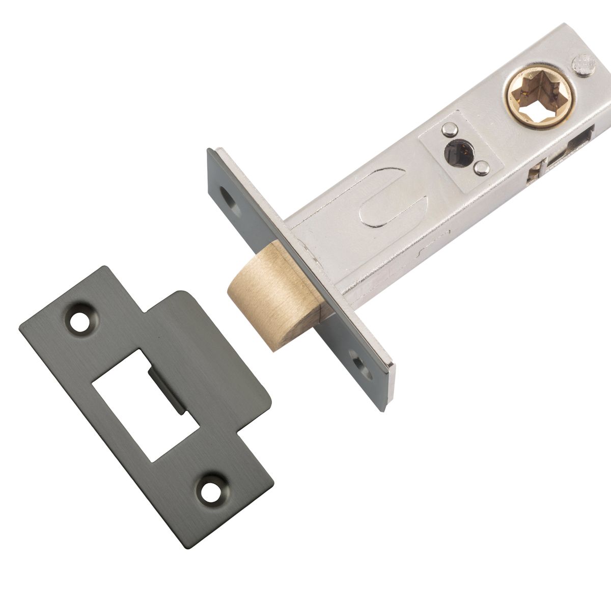 17279 - Split Cam Tube Latch - 60mm Backset - Graphite PVD