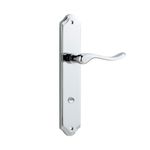 11922P85 - Stirling Lever - Shouldered Backplate - Polished Chrome - Privacy