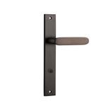 10748 - Bronte Lever - Rectangular Backplate - Signature Brass - Passage