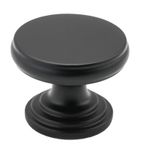 Flat Cupboard Knob - D32xP23mm