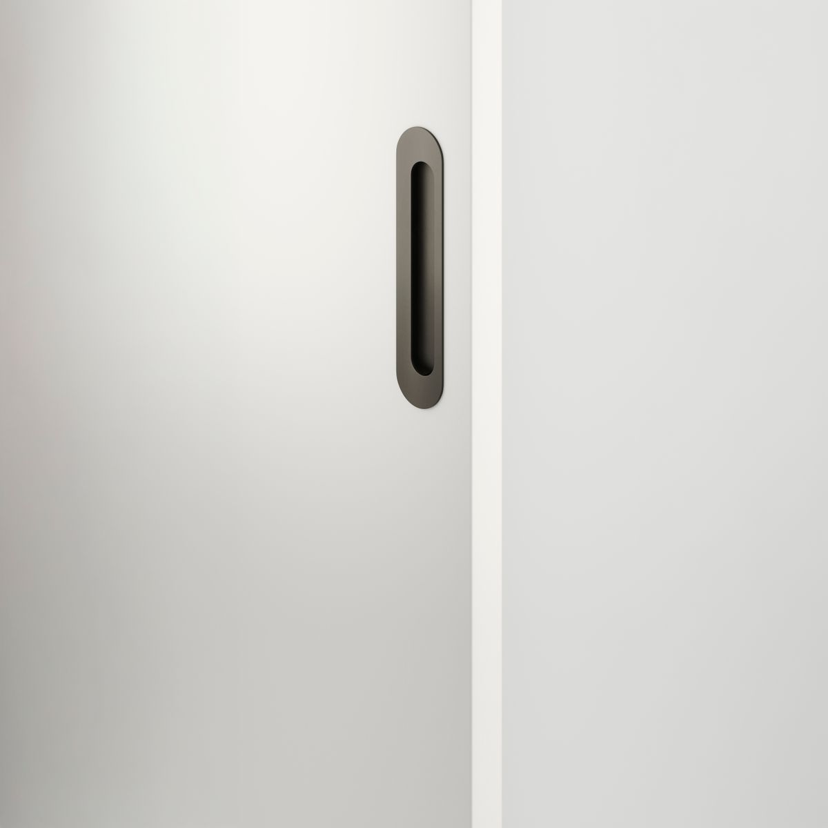 24161 - Puerto Flush Pull - Graphite PVD - Passage