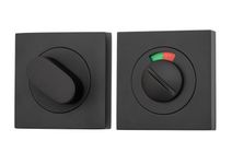 20113 - Privacy Turn With Indicator - Square - Matt Black