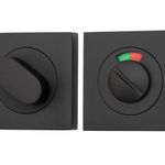 20113 - Privacy Turn With Indicator - Square - Matt Black