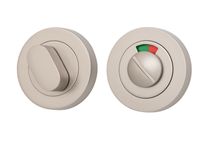 20079 - Privacy Turn With Indicator - Round - Satin Nickel