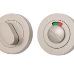 20079 - Privacy Turn With Indicator - Round - Satin Nickel