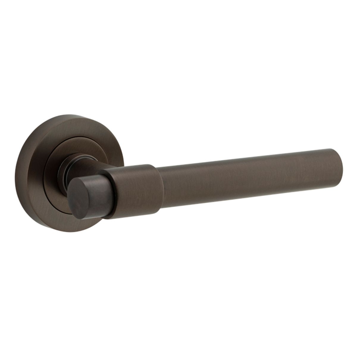 20621 - Helsinki Lever - Round Rose - Signature Brass - Passage