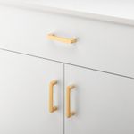 20946 - Osaka Cabinet Pull - CTC96mm - Brushed Brass