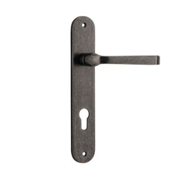 Annecy Lever - Oval Backplate