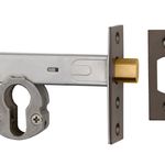 Euro Mortice Deadbolt - 70mm Backset