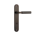 10766 - Berlin Lever - Oval Backplate - Signature Brass - Passage