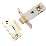 21480 - Hard Sprung Split Cam Tube Latch - 45mm Backset - Polished Brass